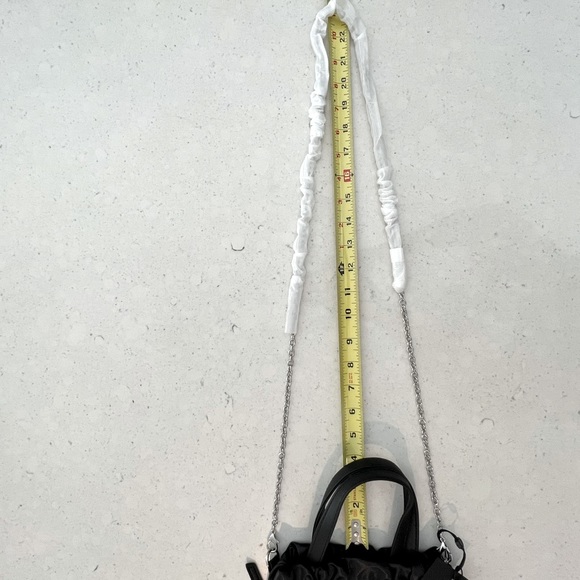 Kendall + Kylie Rouched Satin Crossbody Handbag - Picture 16 of 16